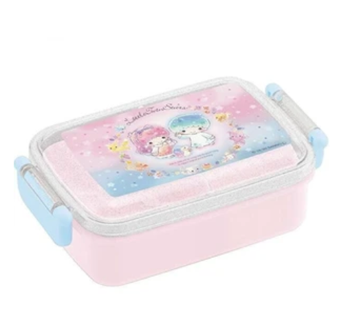 Bento Box Little Twin Star ~ Kiki & Lala Lunch Box Skater Dishwasher Safe Made in Japan